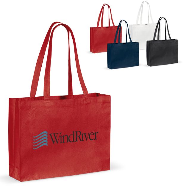 schoudertas canvas oeko-tex® 270g/m2 45x10x33c