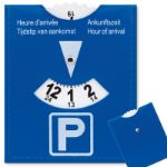 parkeerkaart van pvc