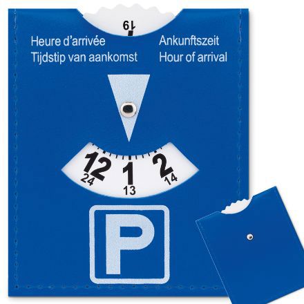 parkeerkaart van pvc