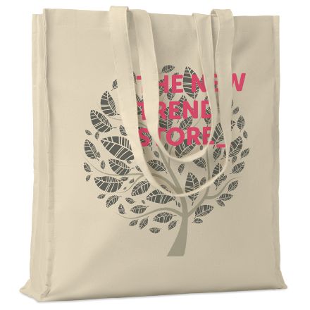 katoenen boodschappentas ged 140 gr/m2