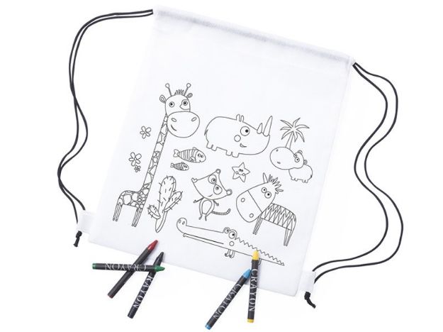 non woven rugzak met 5 wascos