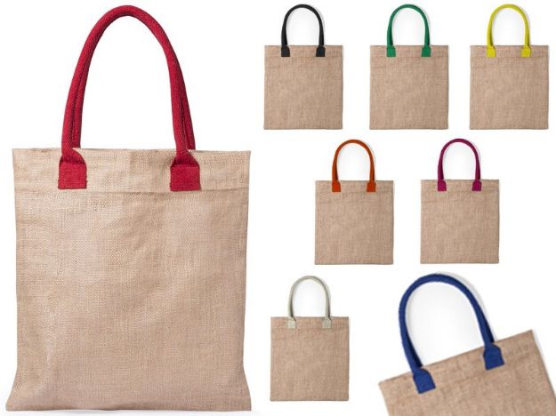 jute en katoenen draagtas