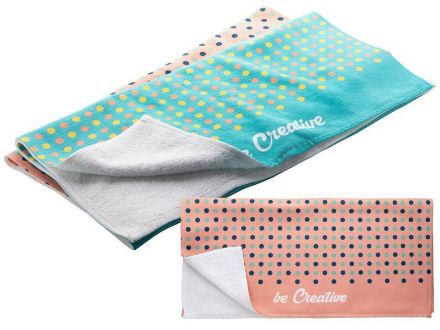 sublimatie handdoek 50 x 100 cm. custom made.