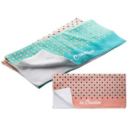 sublimatie handdoek 50 x 100 cm. custom made.