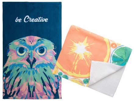 sublimatie handdoek 30 x 50 cm. custom made