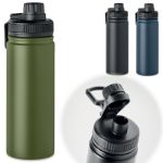 dubbelwandige rvs thermosfles met handgreep 500 ml