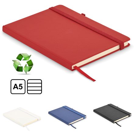 gerecycled pu a5 notitieboek