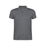 polo 100% polyester 180 gr/m2, ademend - grijs