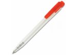 balpen ingeo tm pen clear van pla kunststof - rood