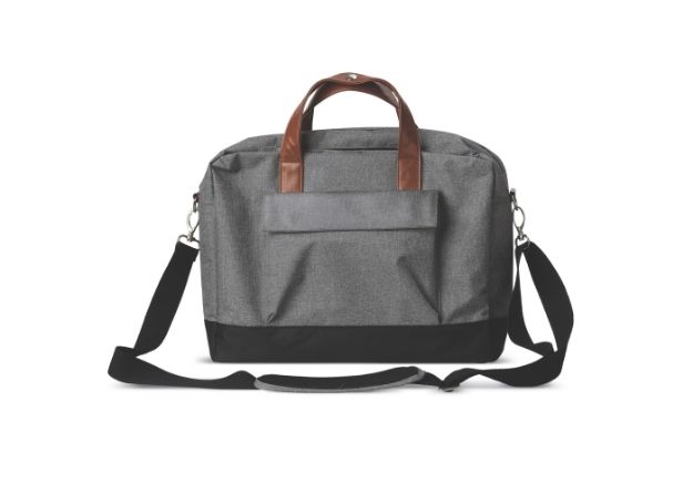 polyester laptoptas met schouderriem brixton