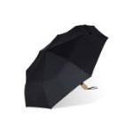 opvouwbare paraplu 21 inch r-pet auto open - zwart