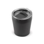 koffiebeker metallic 180ml - zwart