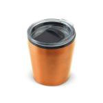 koffiebeker metallic 180ml - oranje