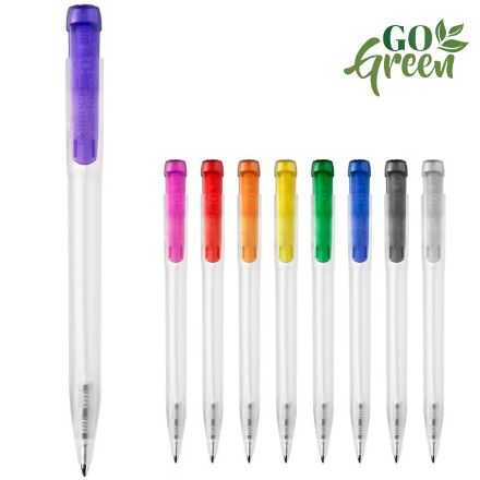 balpen ingeo tm pen clear van pla kunststof