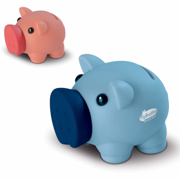 klein spaarvarken van kunststof