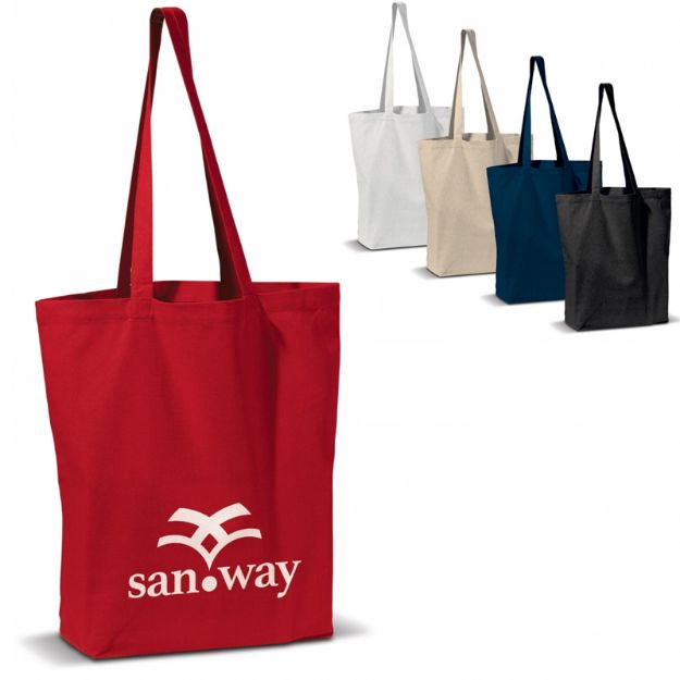 schoudertas canvas 250g/m2 41 x 12 x 43cm