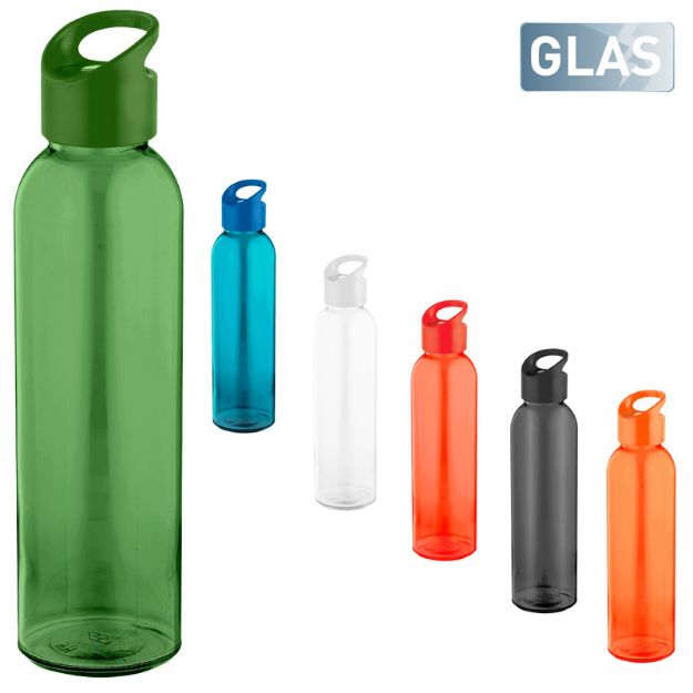 portis glass. 500 ml glazen fles