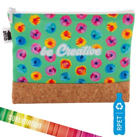 custom made make-up tas kurk rpet medium