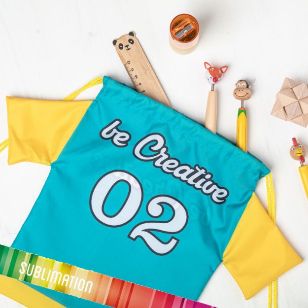 custom made trekkoord tas voor kinderen creadraw t