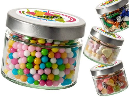 glazen pot 0,22 liter custom made