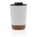 recycled pp en rvs kurk koffiebeker 300 ml