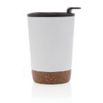recycled pp en roestvrijstalen kurk koffiebeker