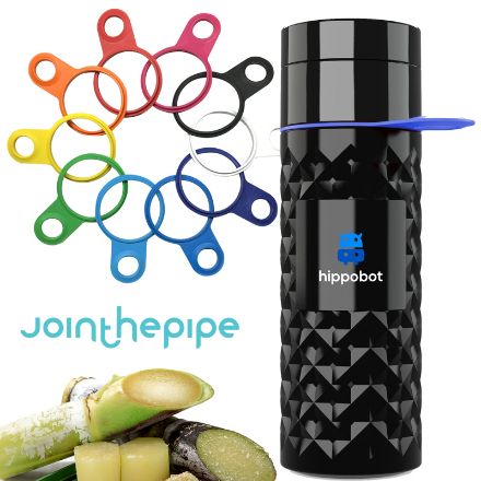 nairobi ring suikerriet black 500ml waterfles