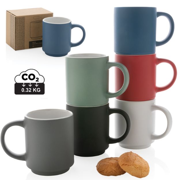 keramische stapelbare mok 180 ml