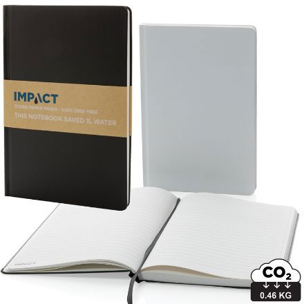 impact hardcover steenpapier notitieboek a5