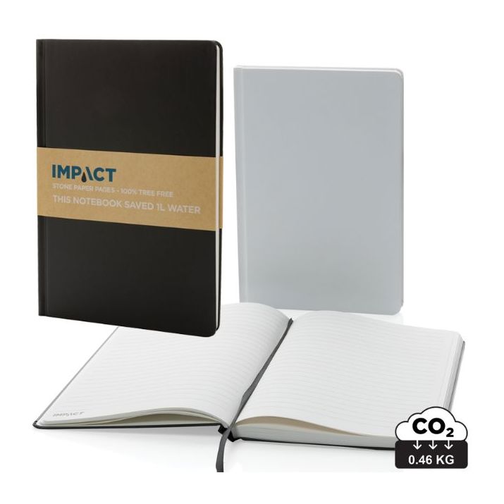 impact hardcover steenpapier notitieboek a5