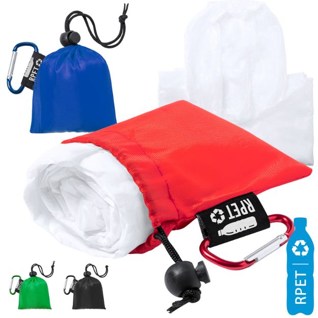 transparante ldpe poncho 1 maat voor volwassenen