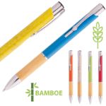 bamboe balpen bookot blauwschrijvend