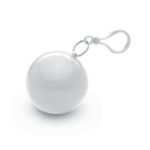 poncho in kunststof bal nimbus - wit