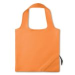 opvouwbare boodschappentas 210d polyester - oranje