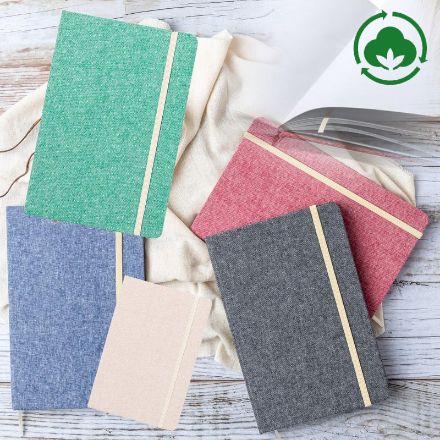 notitieblokje chancy recycled katoen