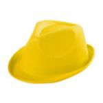 gekleurde modieuze hoed voor kinderen. - geel