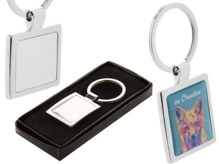 metalen sleutelhanger superfan