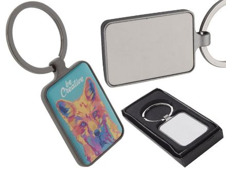 metalen sleutelhanger monte