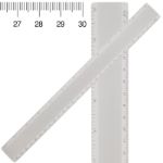 aluminium liniaal 30 cm