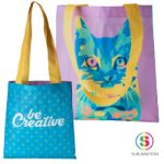 custom non-woven boodschappentas