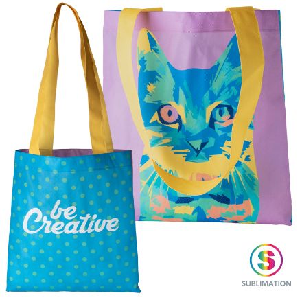 custom non-woven boodschappentas