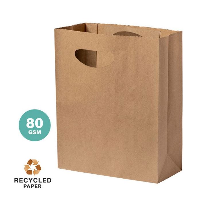 boodschappentas gerecycleerd papier 80 gr collins