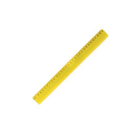 flexibel liniaal 30 cm - geel