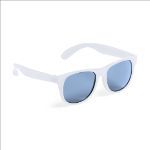 plastic zonnebril met uv400 glazen - wit