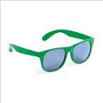 plastic zonnebril met uv400 glazen - groen