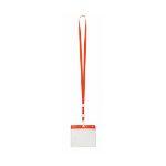 badgehouder met lanyard - rood