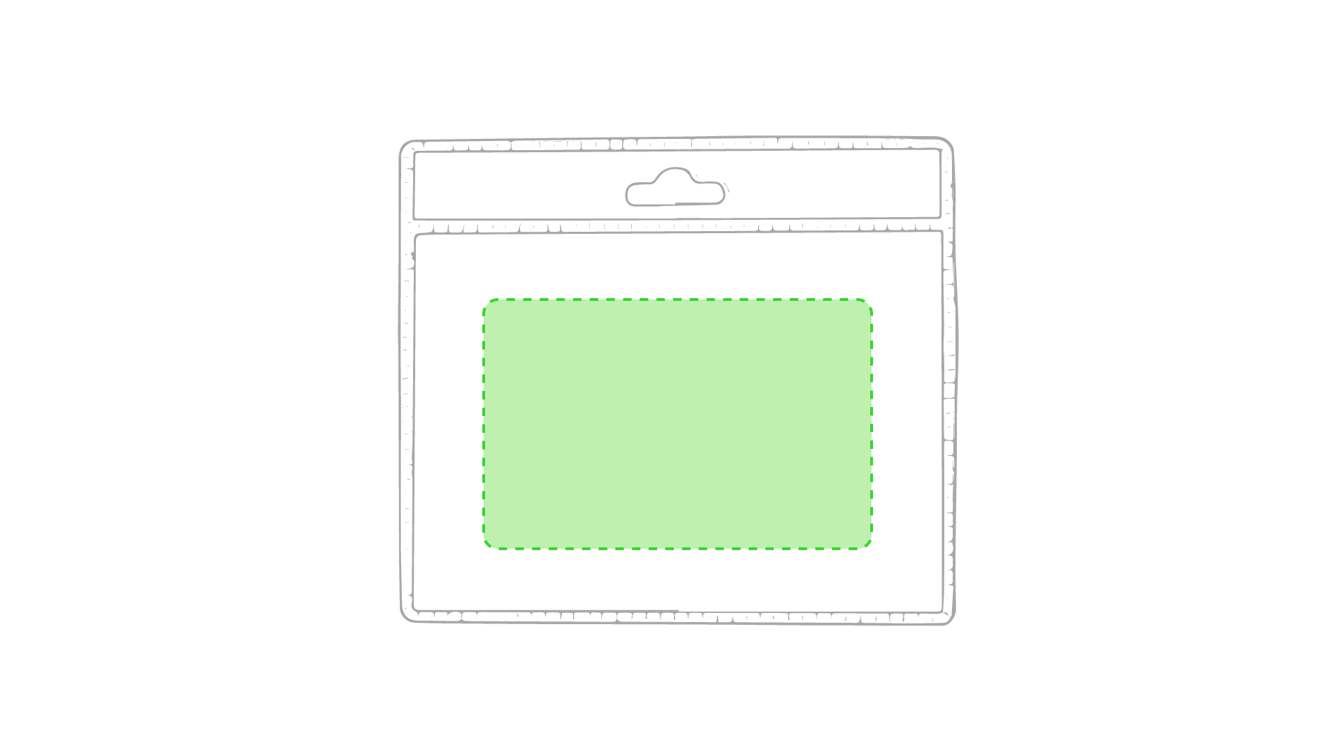 tampondruk c (7 x 4,5 cm)
