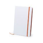 a5 notitieboek fraguen met 100 bladzijden. - oranje