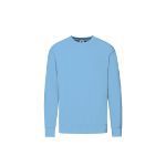 kinder sweatshirt classic set-in sweat - blauw