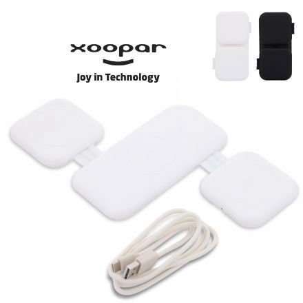 xoopar trafold 3 draadloze oplader